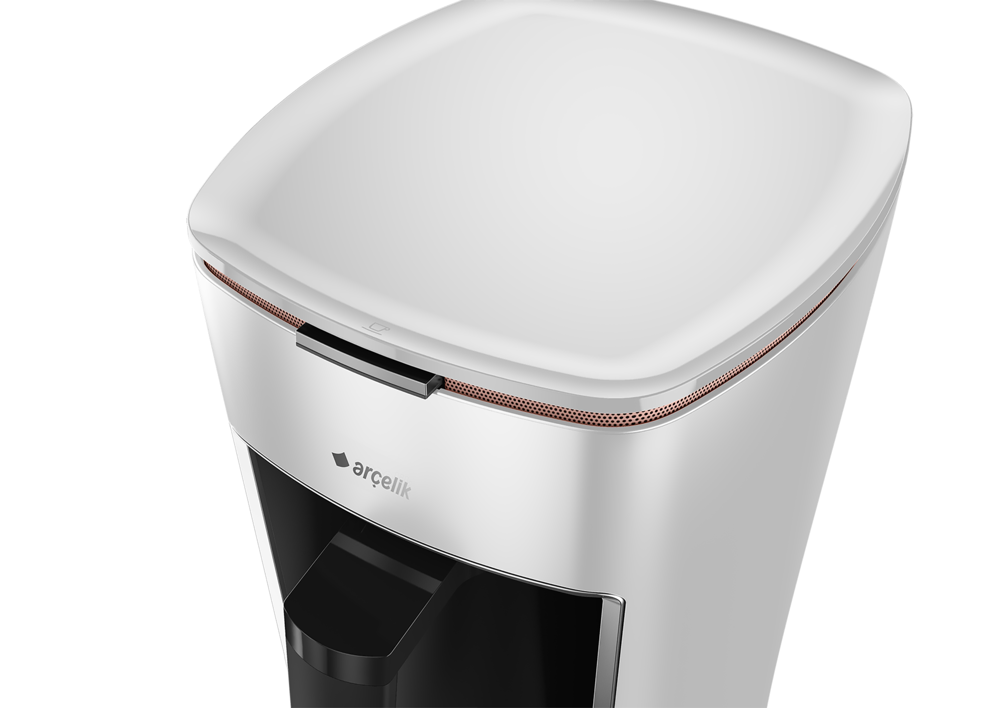 K 3300 Mini Telve Beyaz Türk Kahve Makinesi