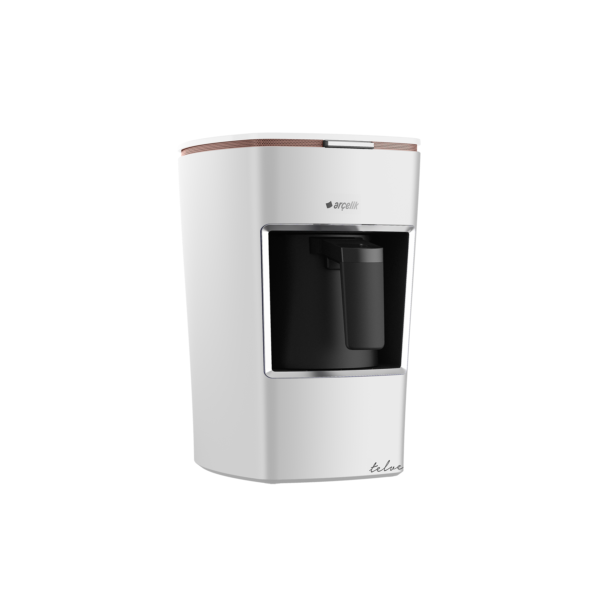 K 3300 Mini Telve Beyaz Türk Kahve Makinesi