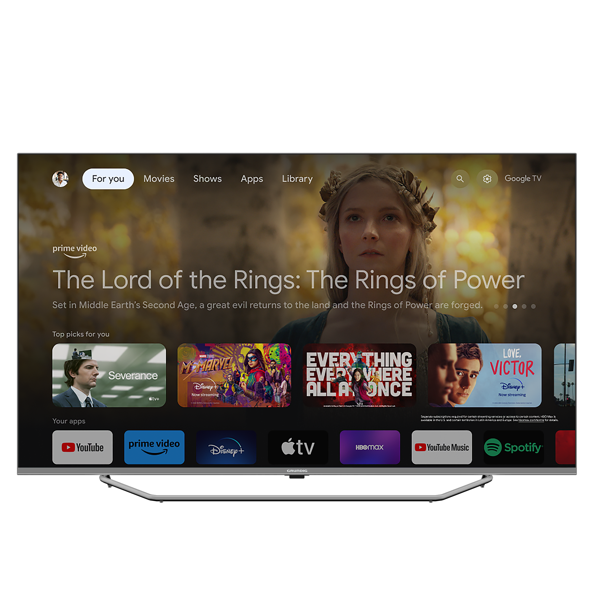 GRUNDIG RIO 55 GHU 8900 S Grundig TV