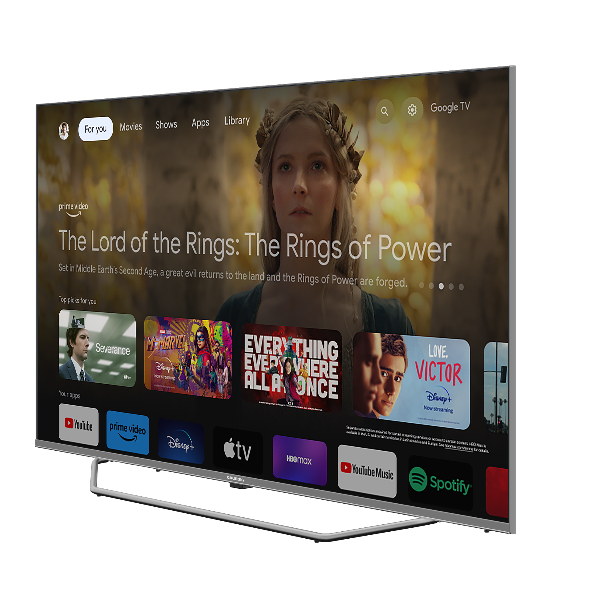 GRUNDIG RIO 55 GHU 8900 S Grundig TV