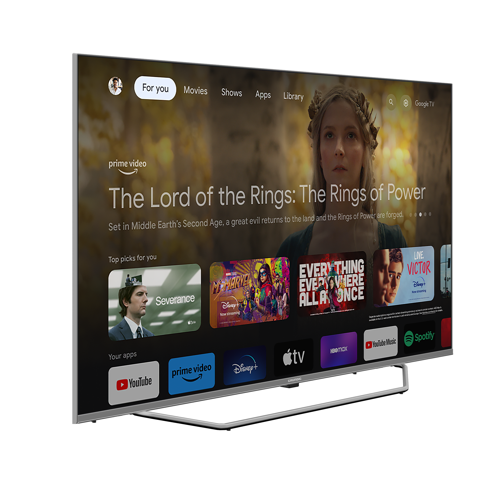 GRUNDIG RIO 55 GHU 8900 S Grundig TV