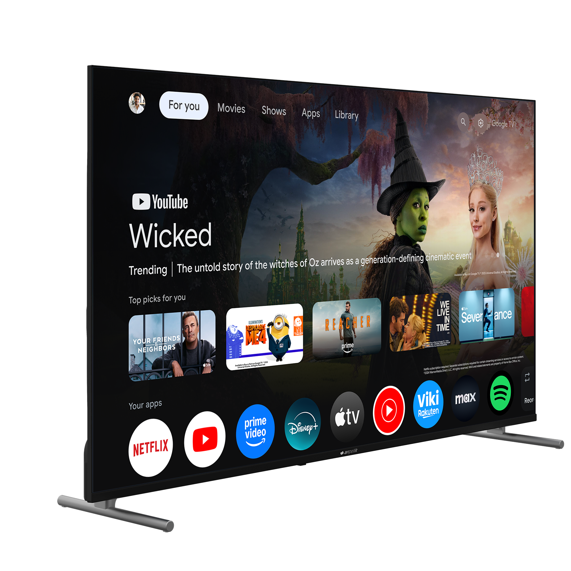A 750 C Google TV