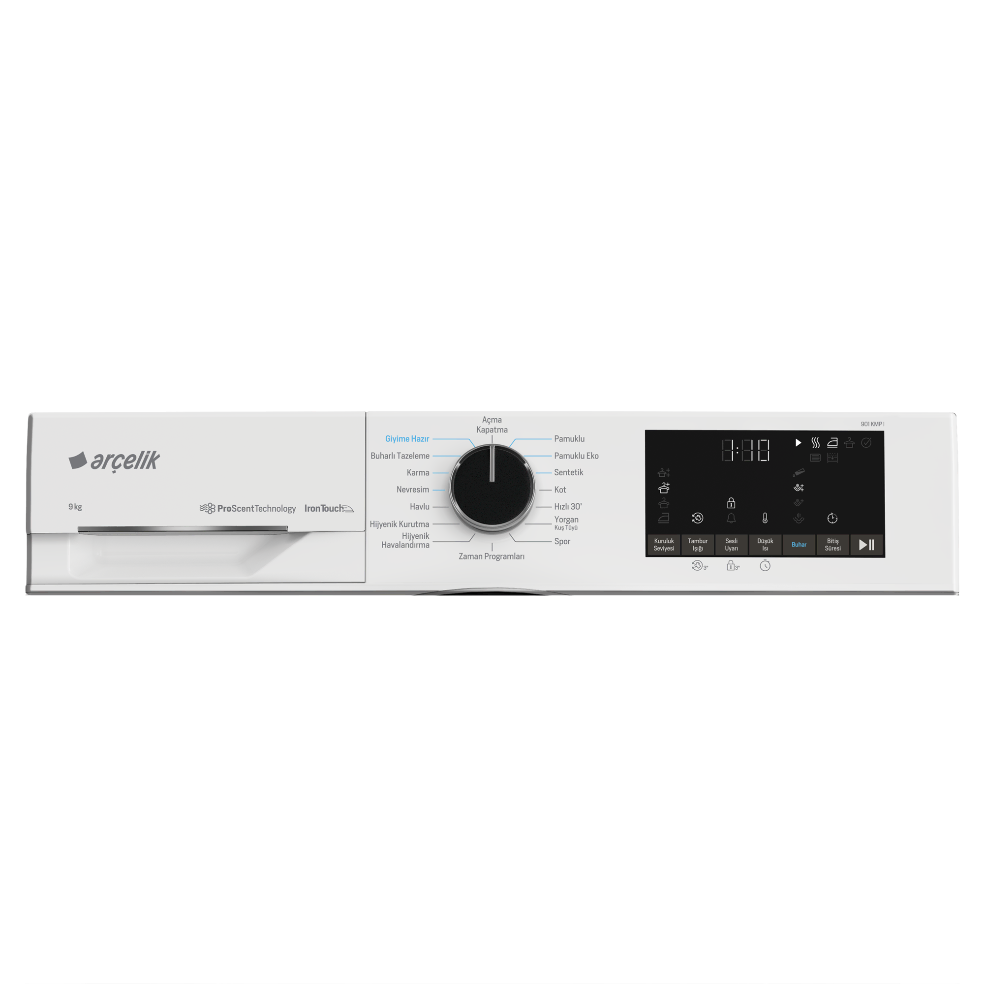 901 KMP I 9 Kg Kurutma Makinesi
