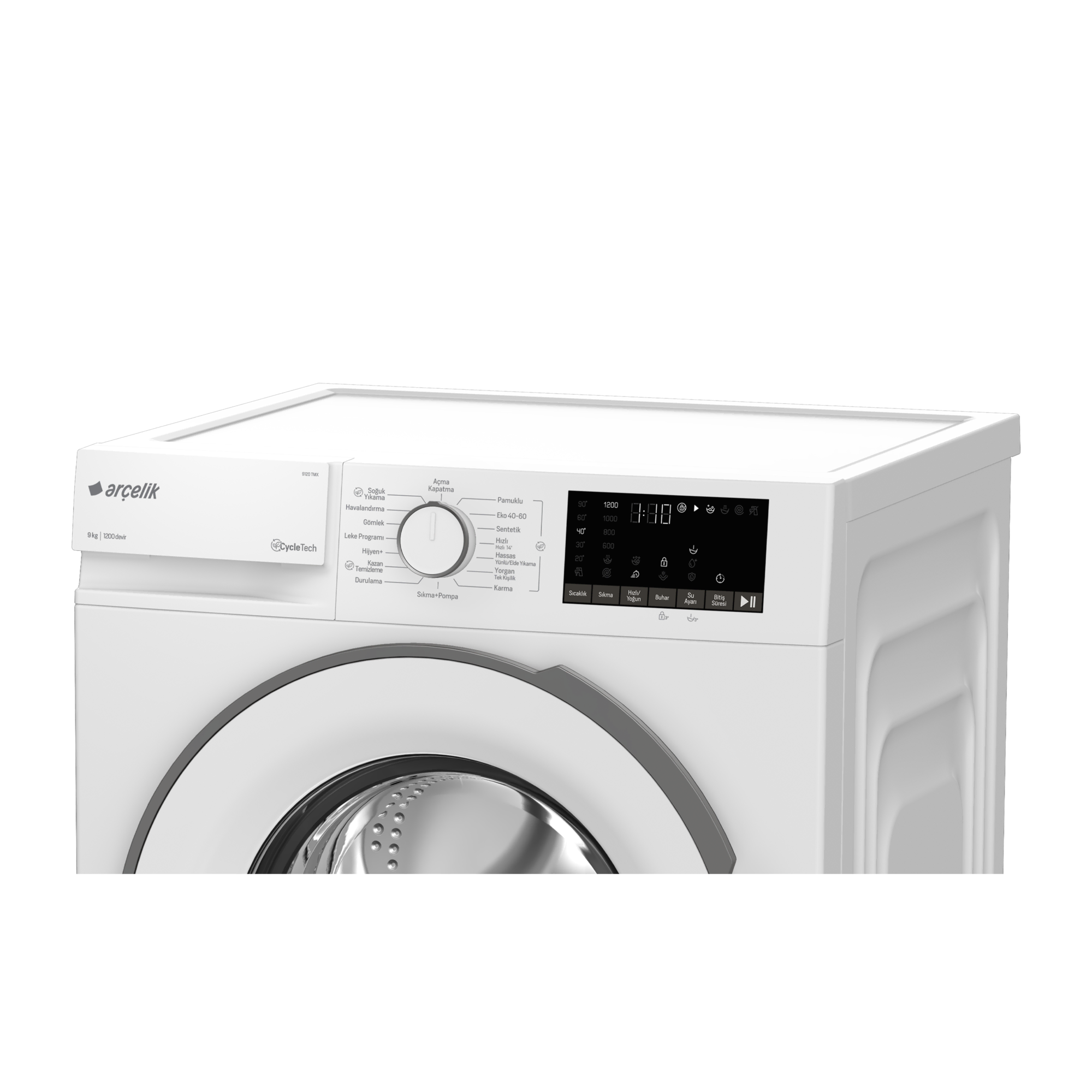 9120 TMX 9 Kg Çamaşır Makinesi