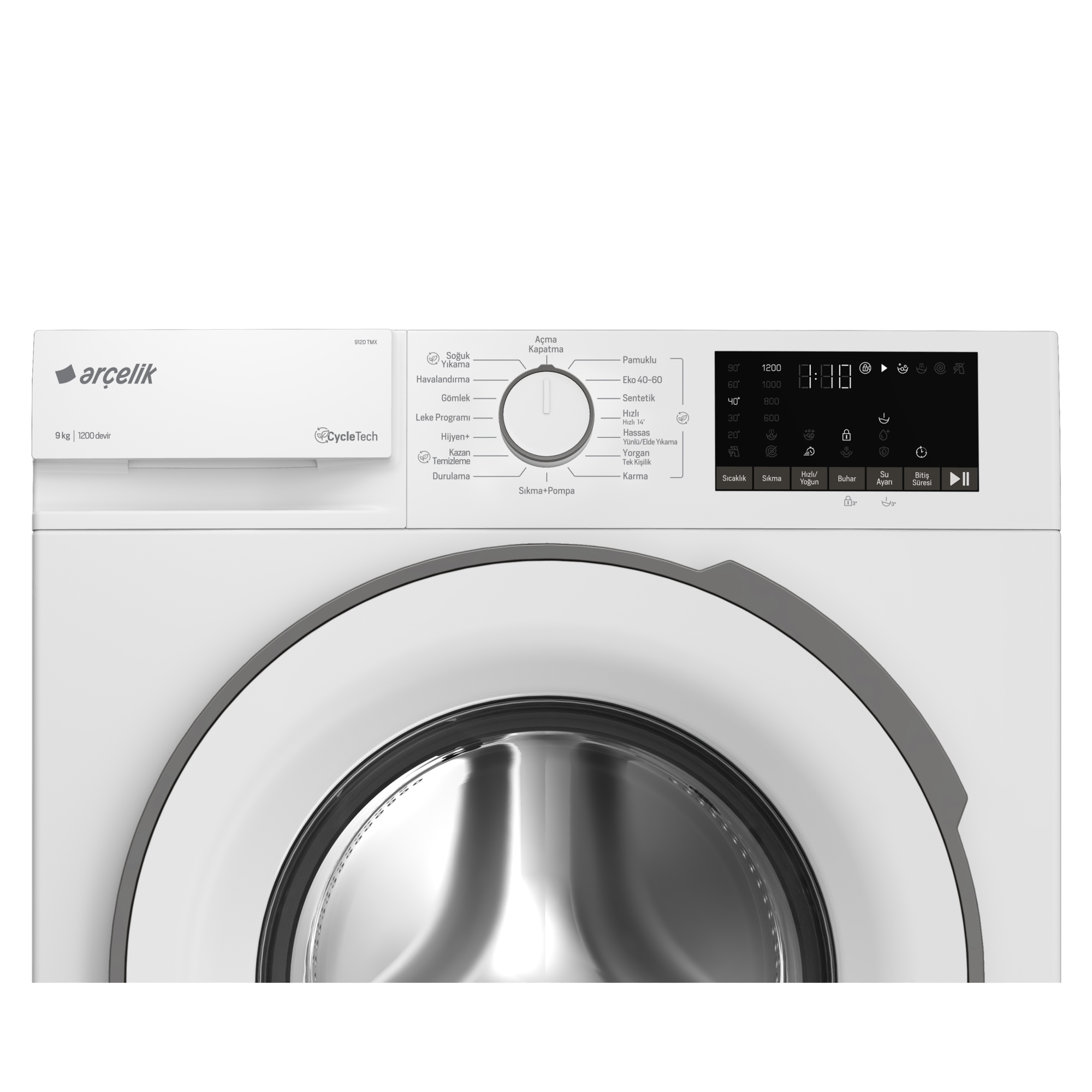 9120 TMX 9 Kg Çamaşır Makinesi