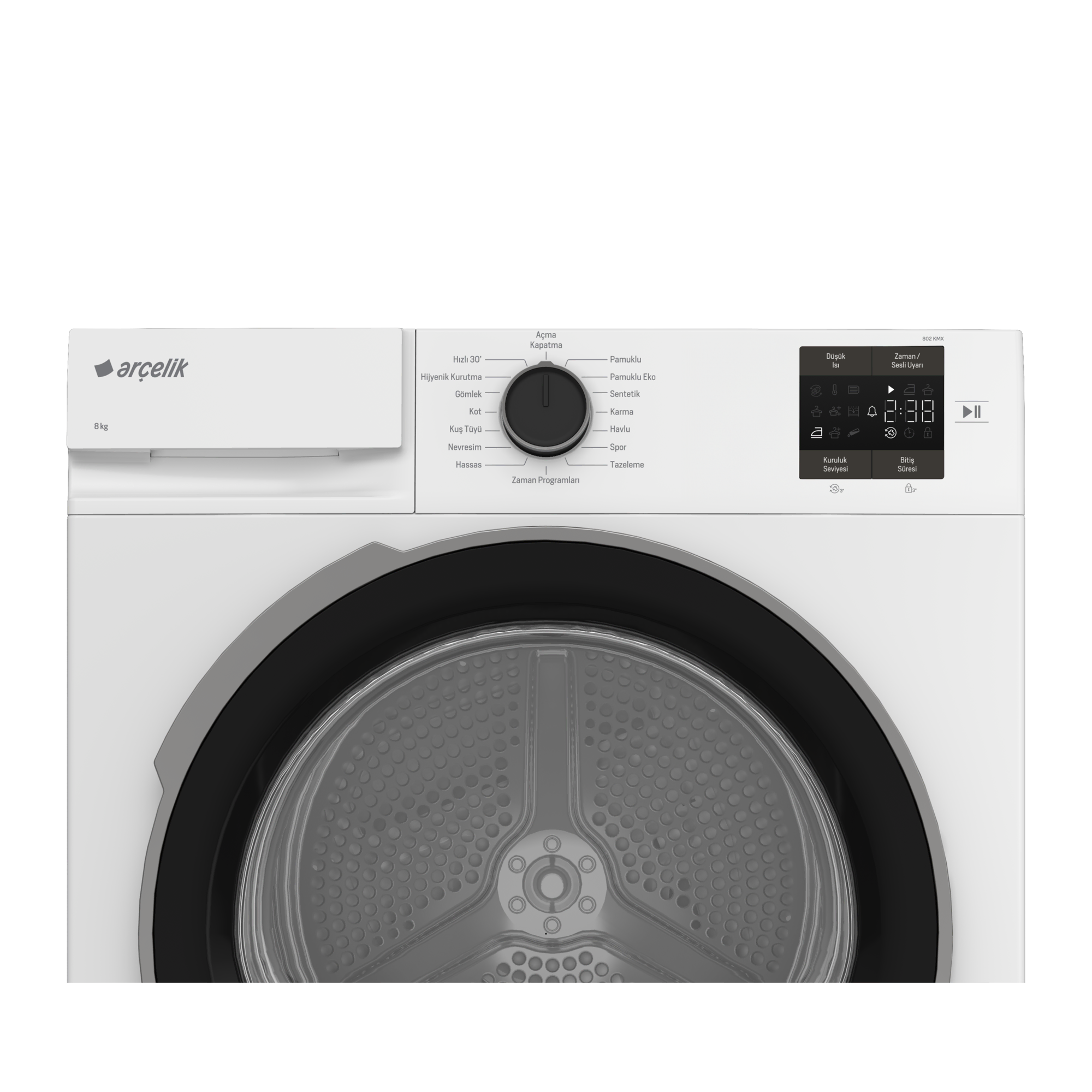 802 KMX 8 Kg Kurutma Makinesi